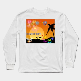 Sunset Life Long Sleeve T-Shirt